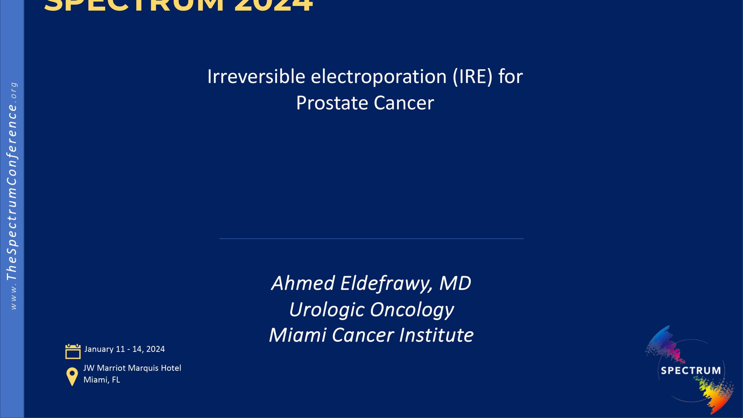 IRE in prostate cancer