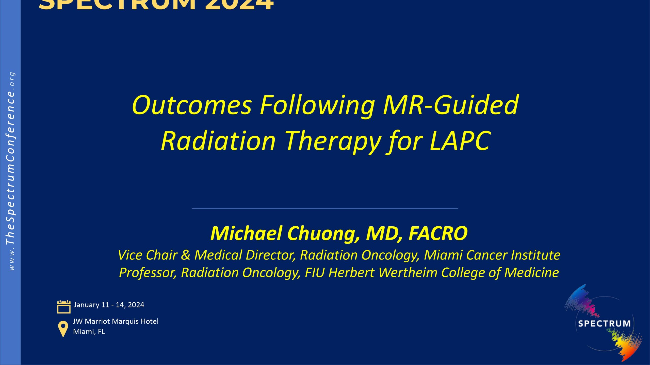 Outcomes following MR guided ablation for LAPC