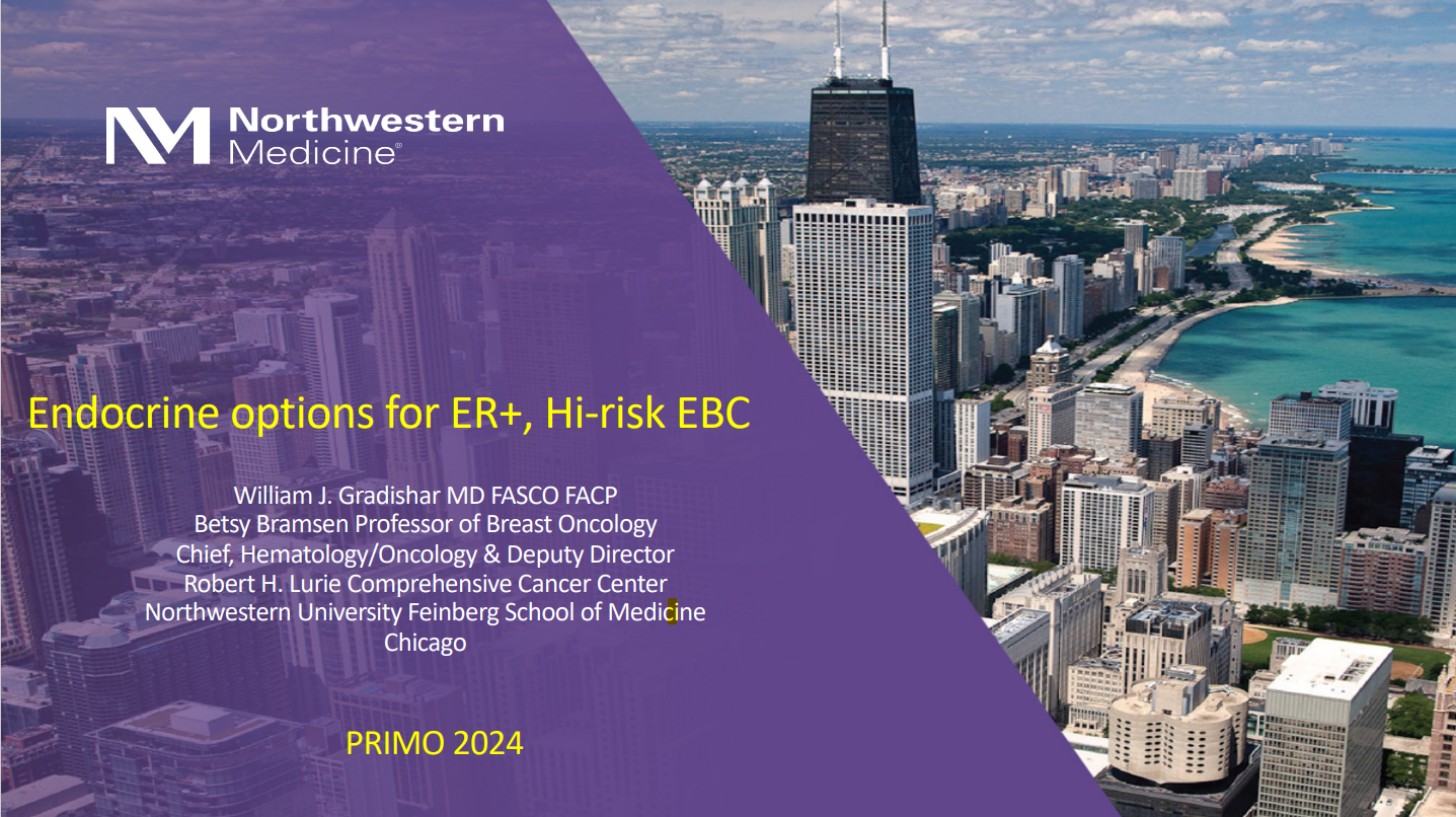 Advances in the Treatment of High Risk Early Stage Hormone Receptor Positive Breast Cancer