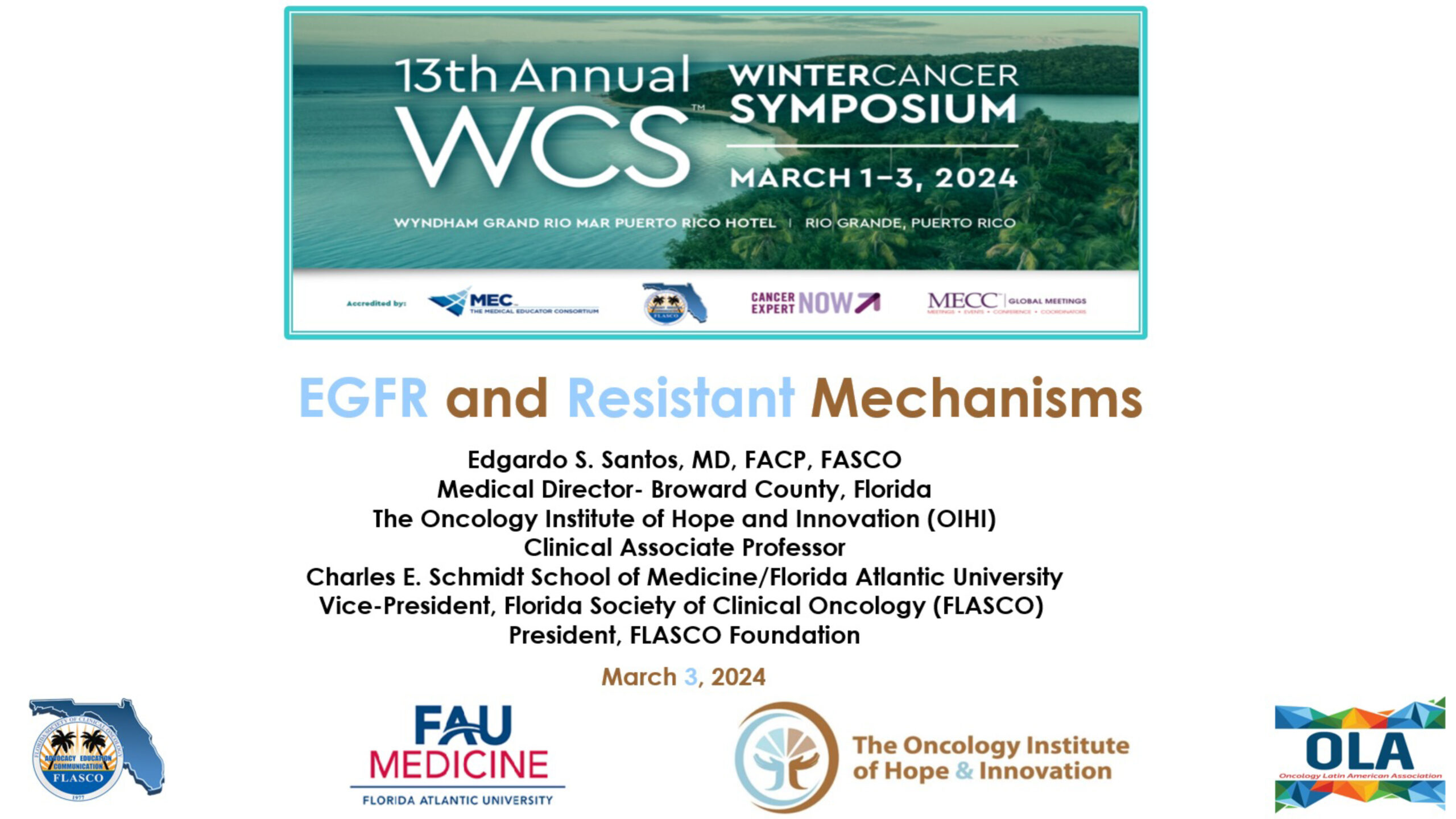 EGFR and Resistant Mechanisms