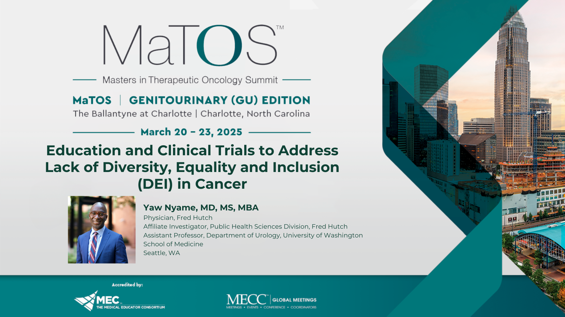 Education and Clinical Trials to Address Lack of Diversity, Equality and Inclusion (DEI) in Cancer