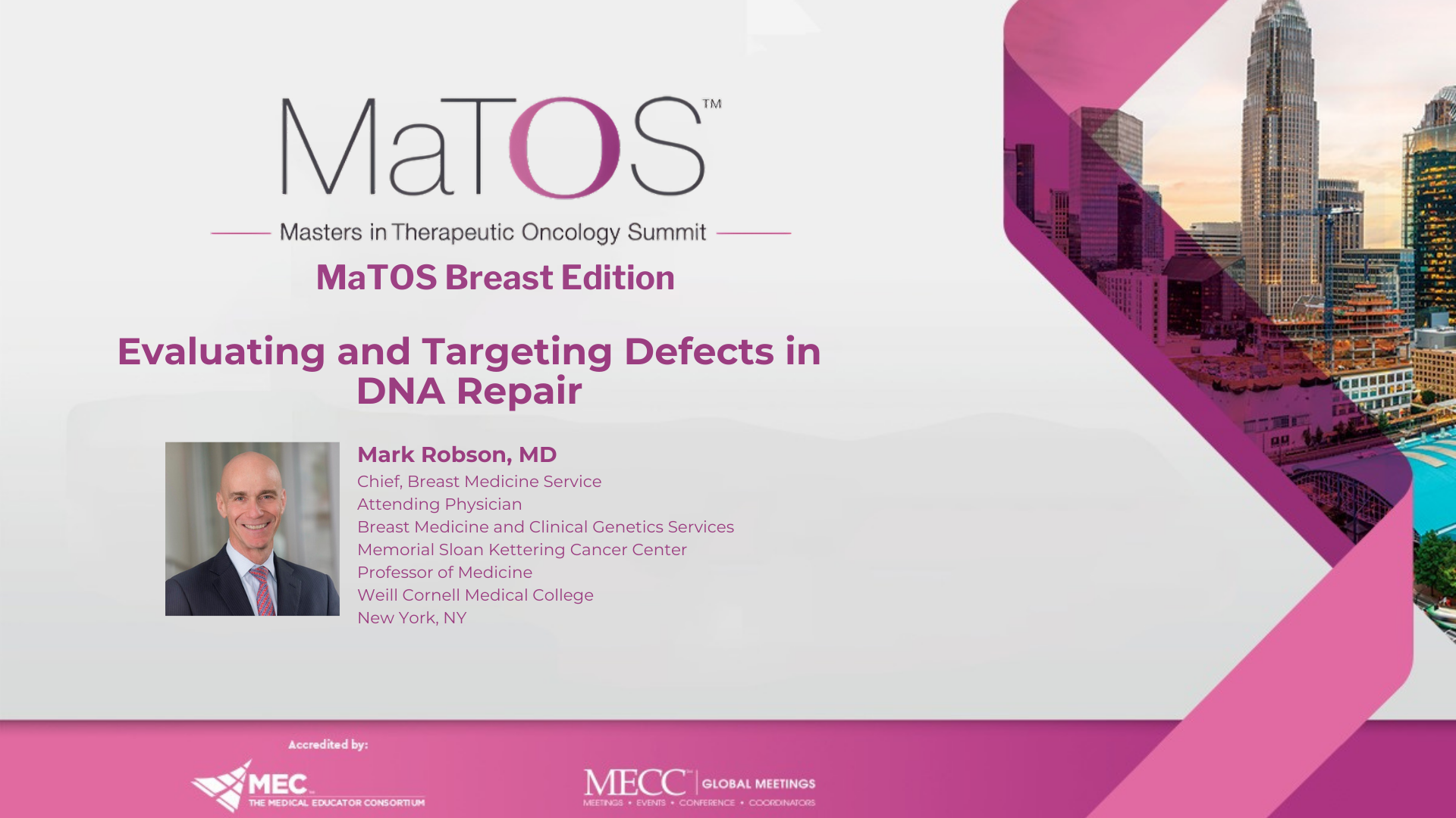 Evaluating and Targeting Defects in DNA Repair