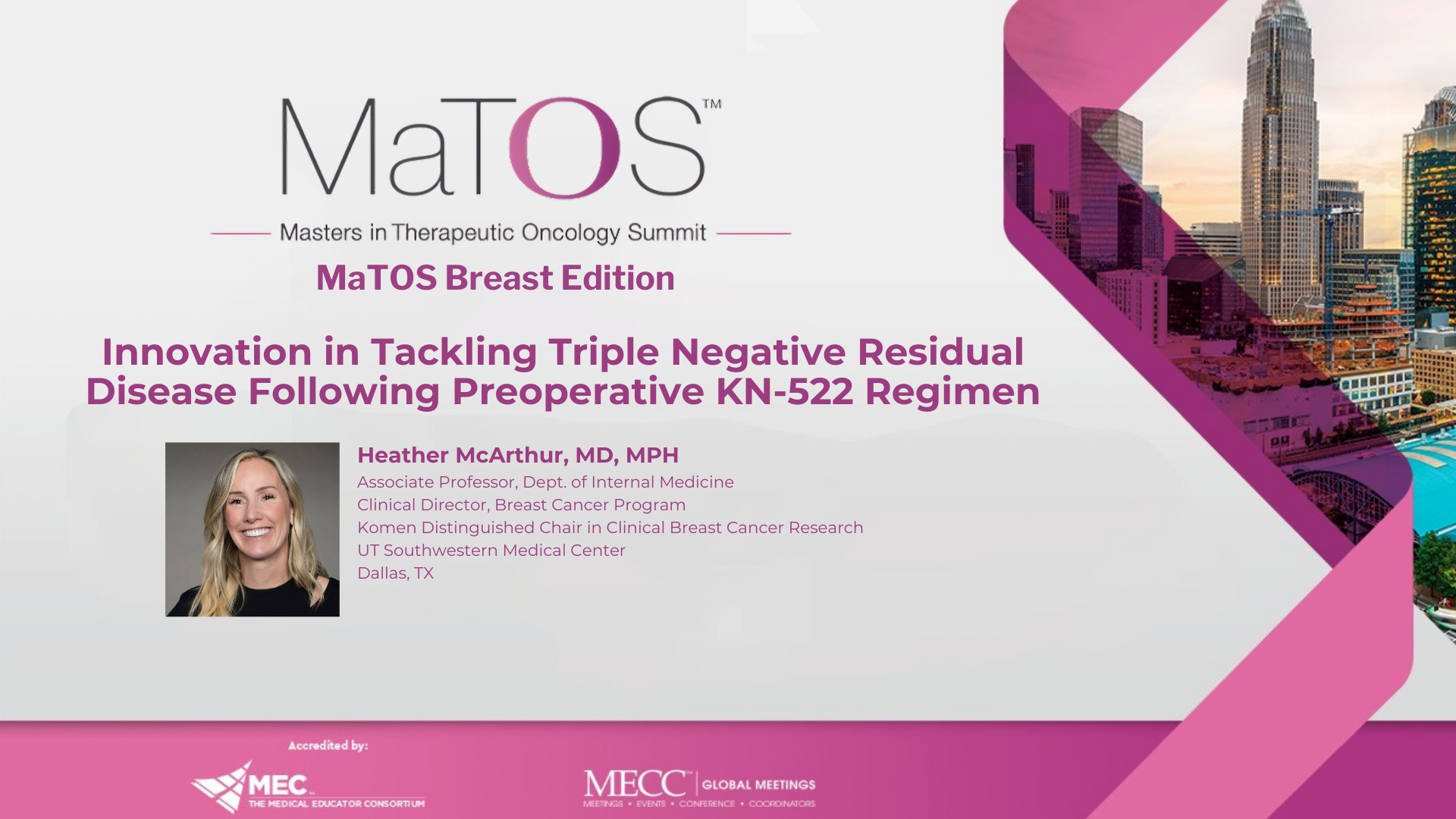 Innovation in Tackling Triple Negative Residual Disease Following Preoperative KN-522 Regimen