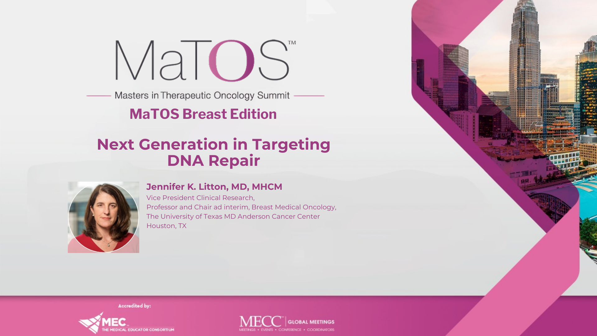 Next Generation in Targeting DNA Repair