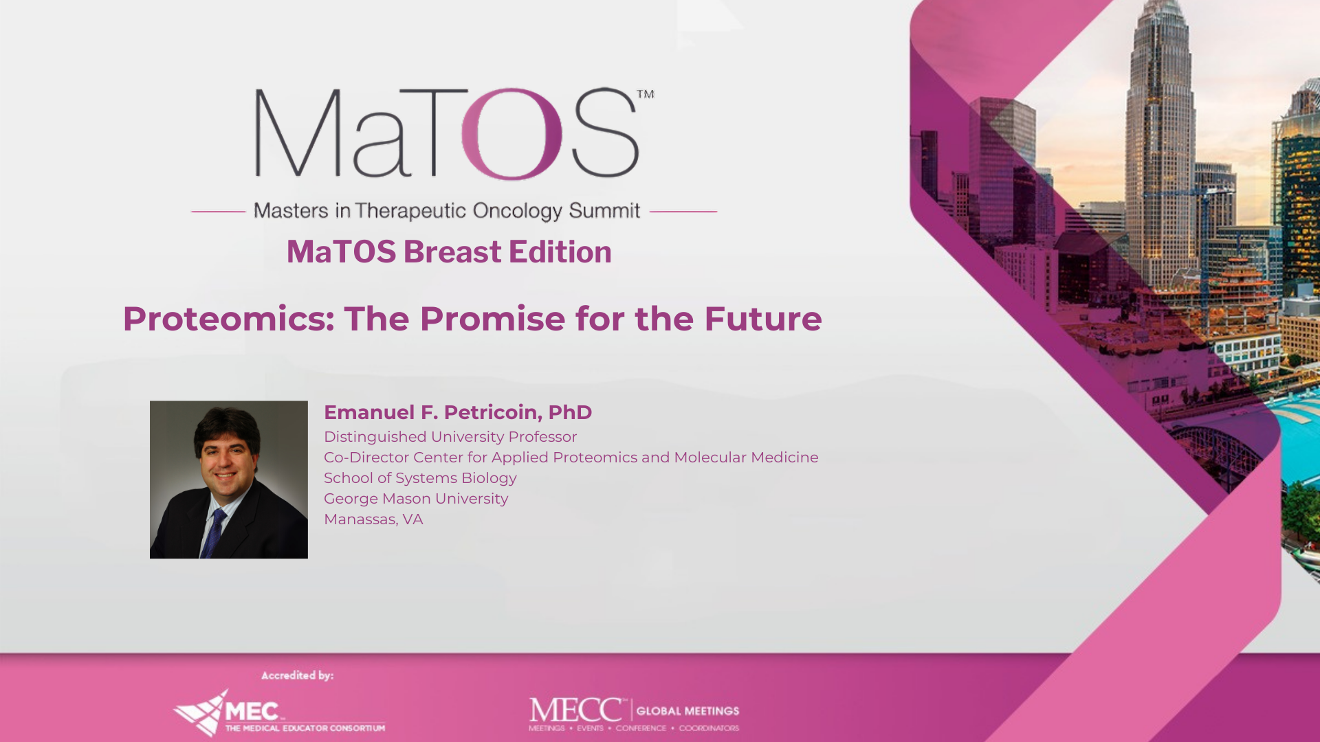 Proteomics: The Promise for the Future