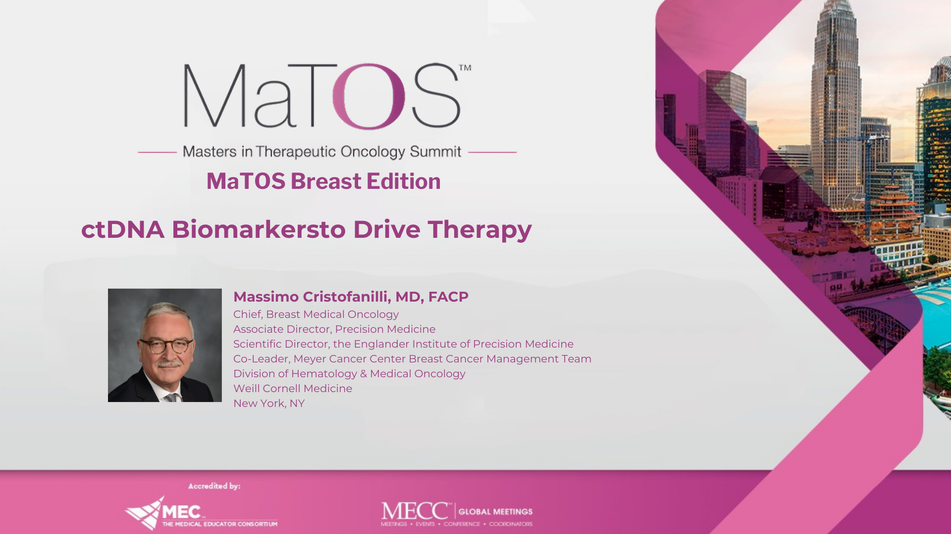 ctDNA Biomarkers to Drive Therapy